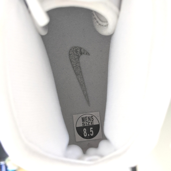 Nike Air Max UPTEMPO TRIPLE WHITE 8.5 Brand New - Picture 10 of 10